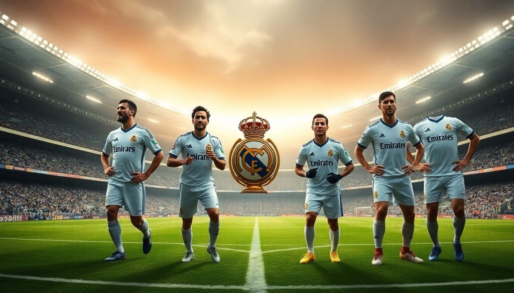 Великие легенды реала, которые выиграли больше всего трофеев для клуба. - иллюстрация