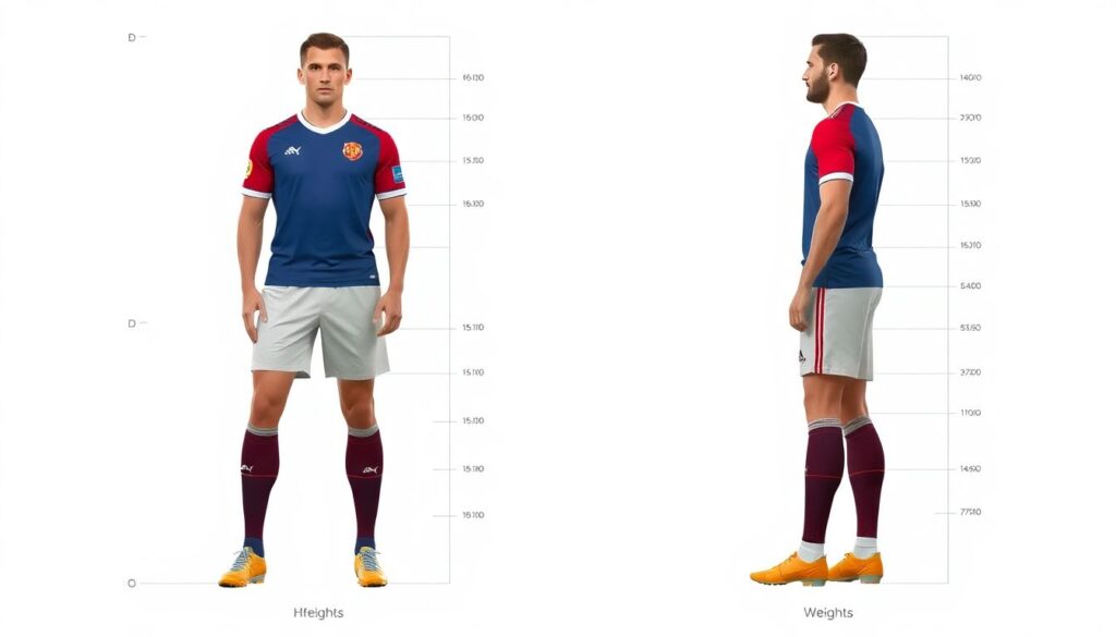 Холланд футболист рост и вес — точные данные и главный секрет его мощи Точные антропометрические данные холланд футболист рост вес и секреты мощи. - иллюстрация