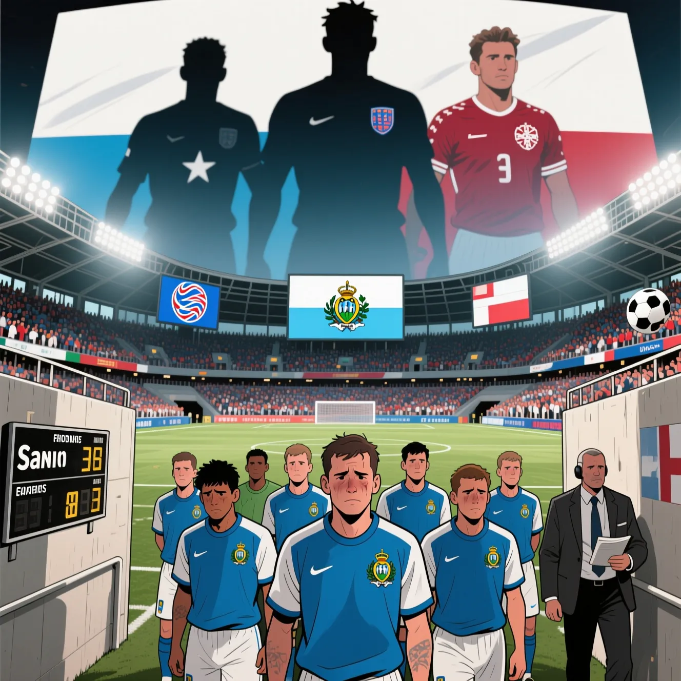 Феномен «карликовых» государств: сборная сан марино по футболу и её статистика.