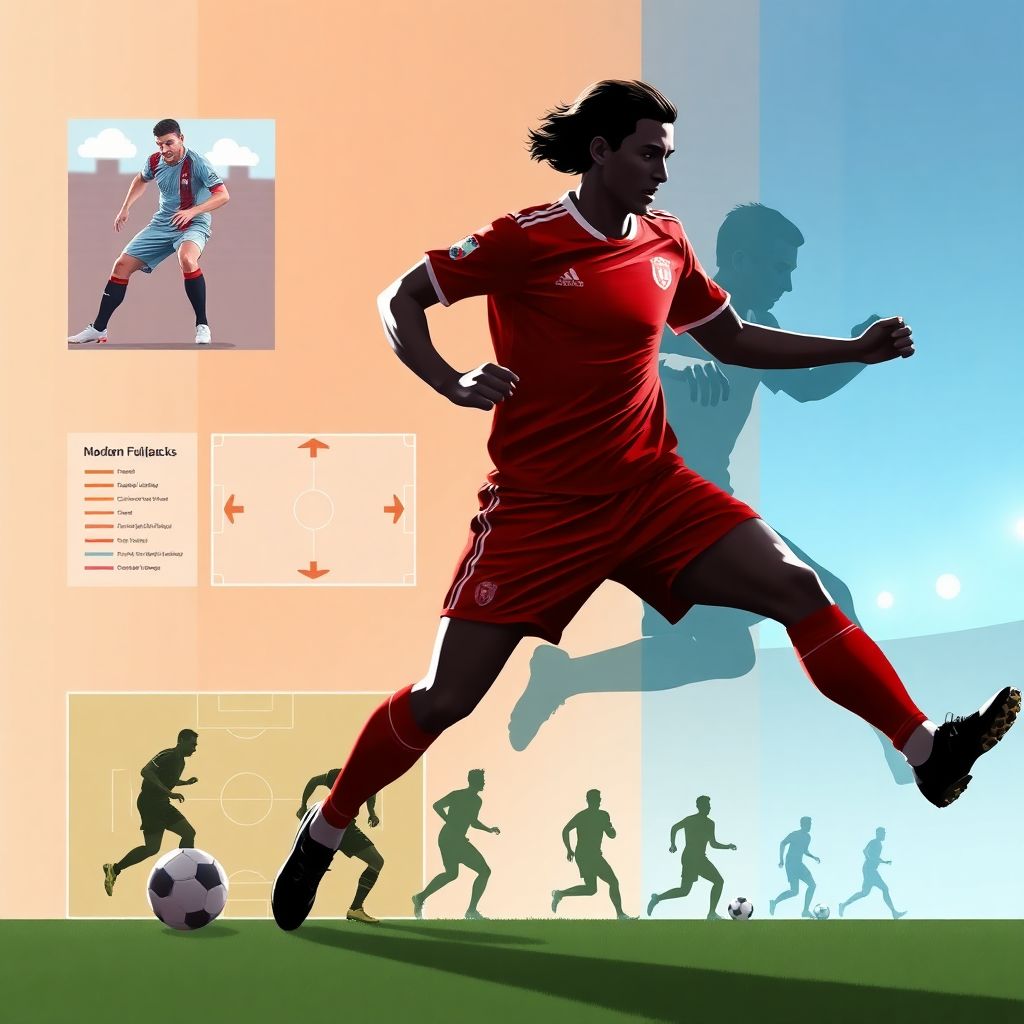 Объяснение тактической позиции: современный латераль это не просто защитник.