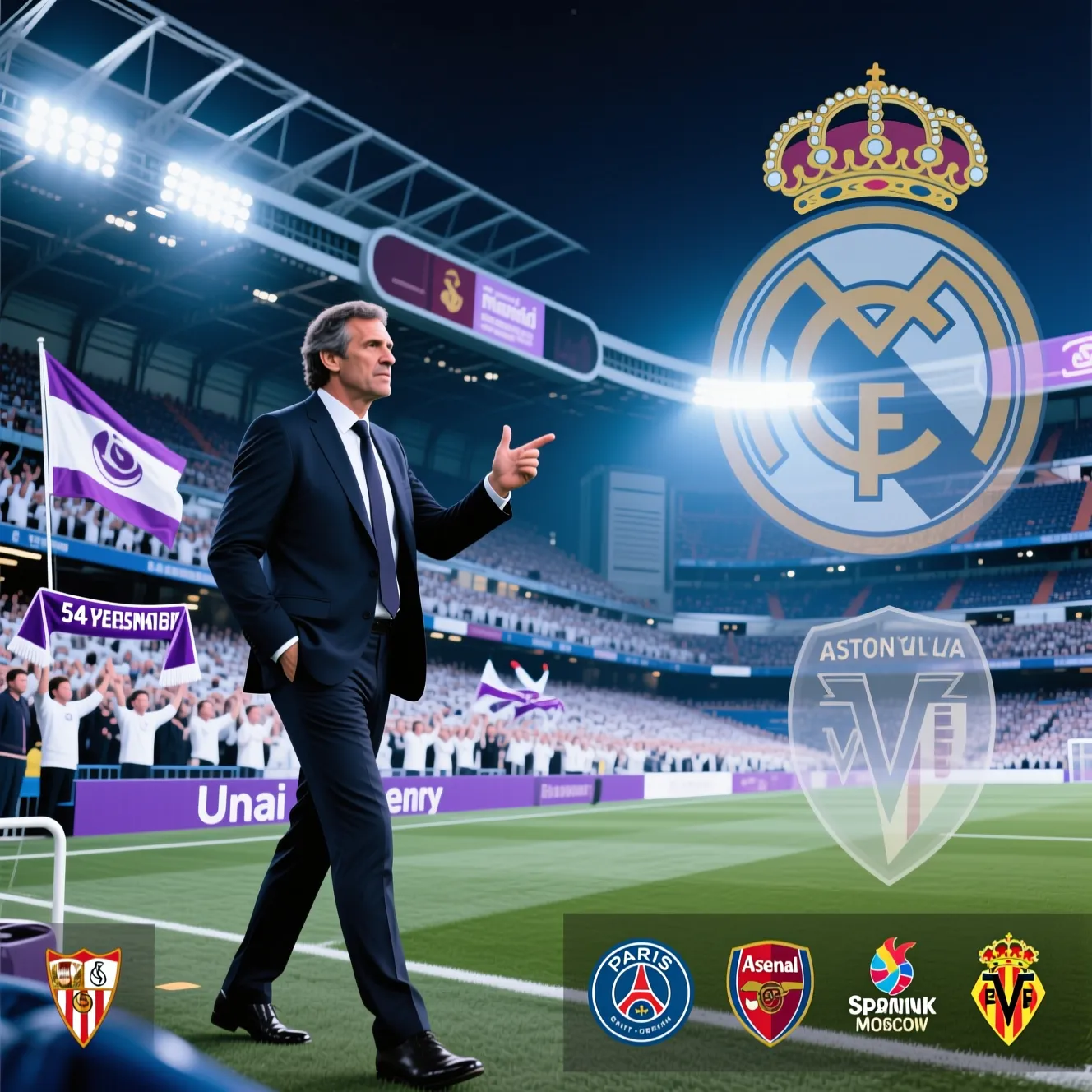 Унаи Эмери может возглавить Реал: экс наставник Спартака в приоритете