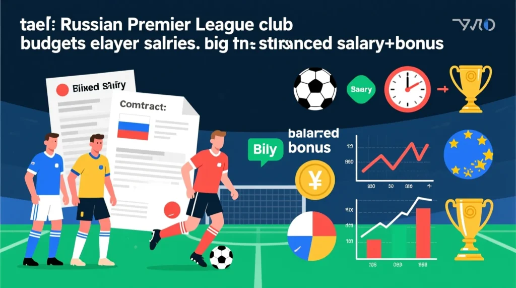 Сравнение бюджетов клубов: какие реальные зарплаты футболистов рпл у лидеров. - иллюстрация