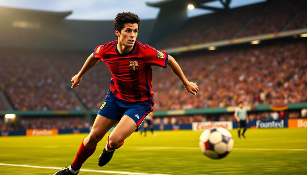 Феноменальный сезон в Каталонии: роналдо зубастик барселона и его лучшие голы. - иллюстрация