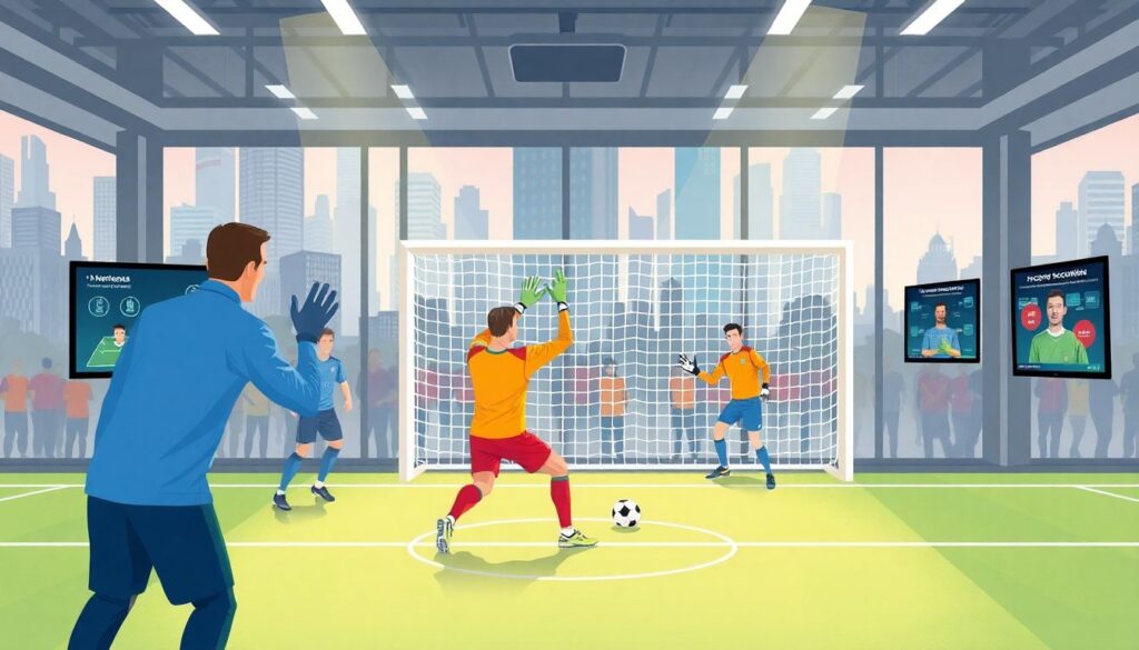 Профессиональная подготовка футбольных вратарей в топ-академиях: этапы и методы Как проходит профессиональная подготовка футбольных вратарей в топ-академиях. - иллюстрация