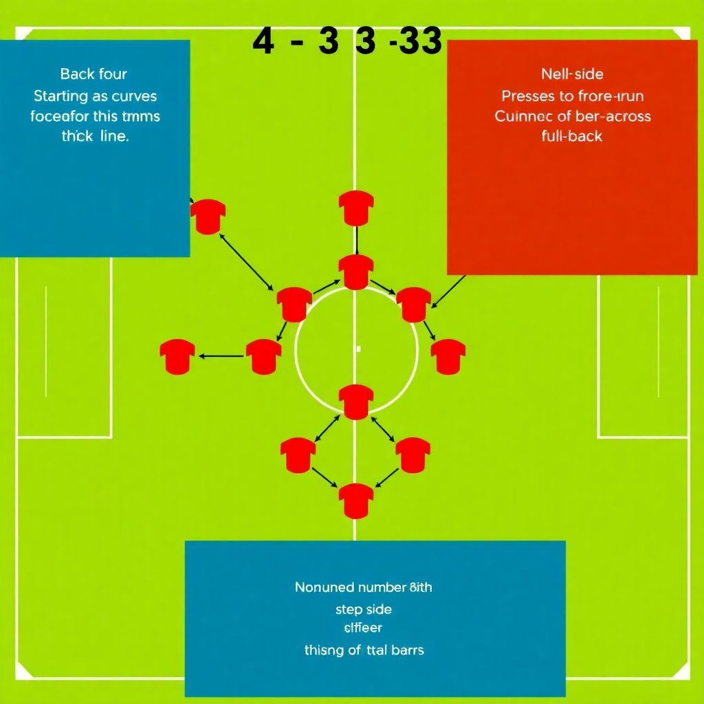 Тактический разбор схемы 4-3-3 в футболе при высоком прессинге Тактический разбор: как работают схемы в футболе 4 3 3 при высоком прессинге.