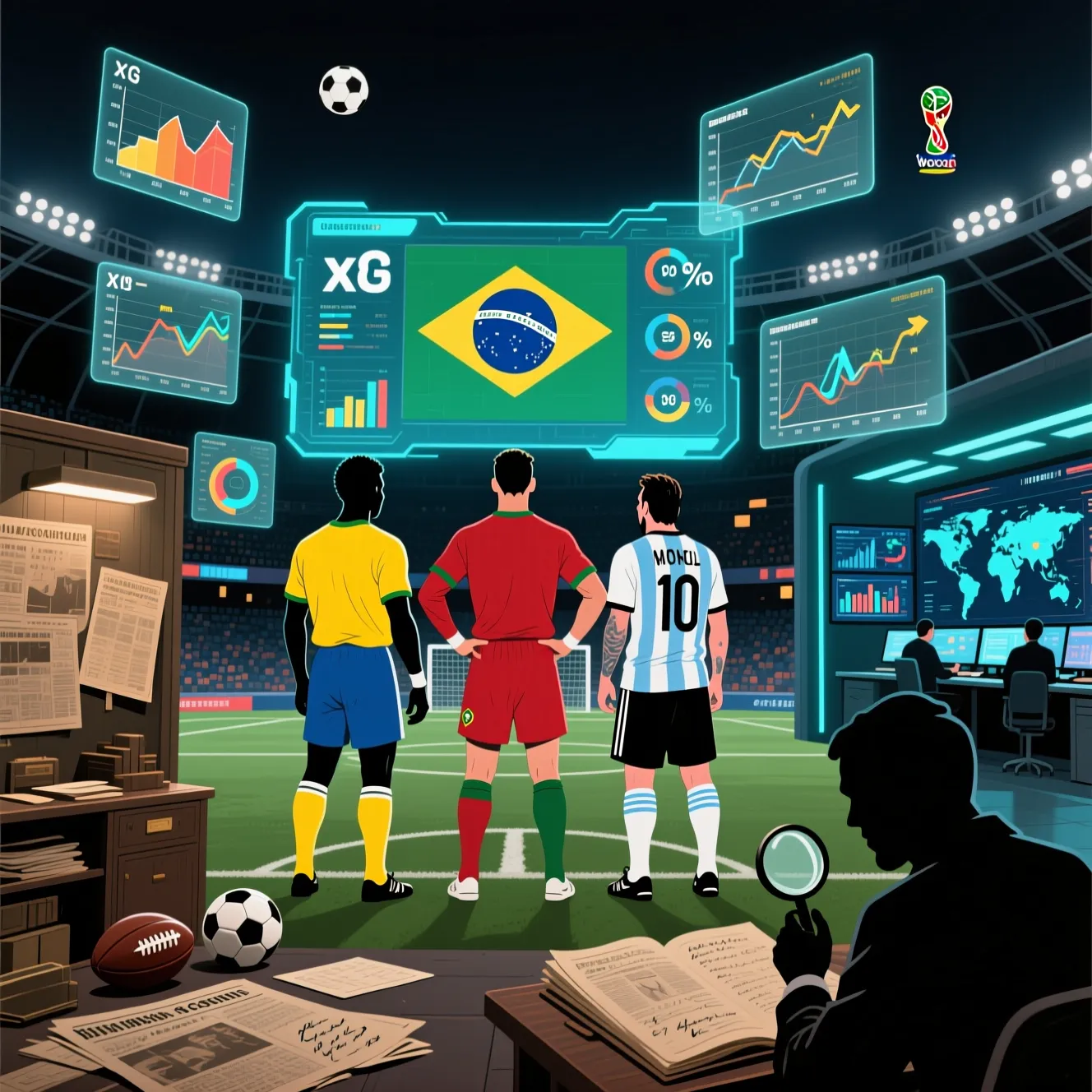 Глобальная статистика голов: лучшие бомбардиры в истории футбола по версии ФИФА.