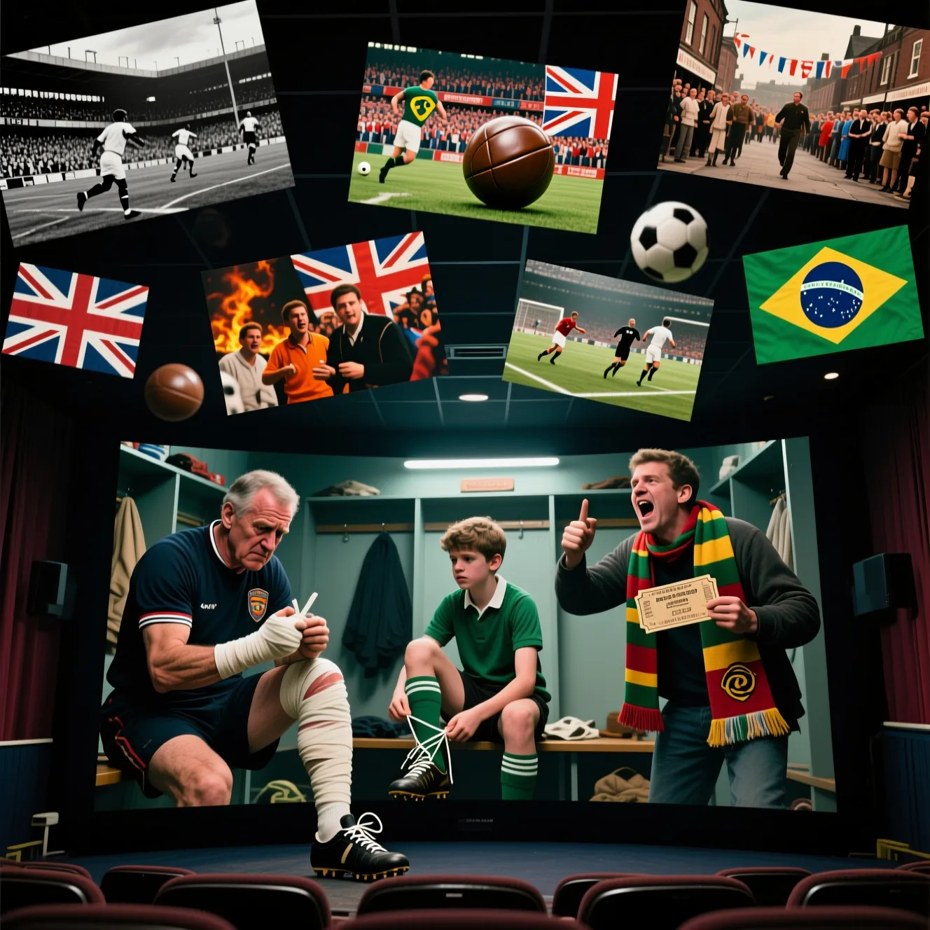 Кинематограф для любителей спорта: лучшие художественные и документальные футбольные фильмы мира.