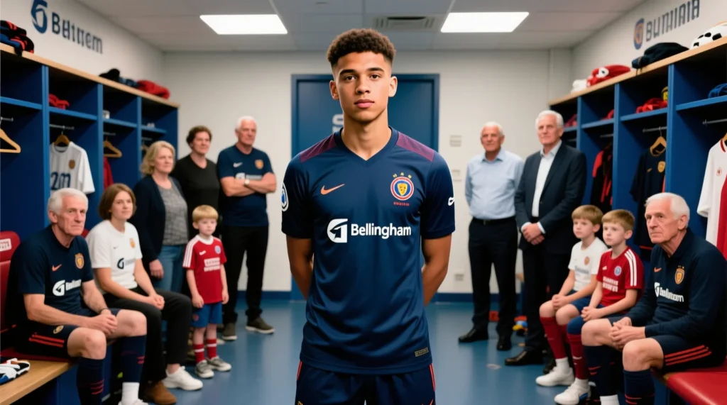 Возраст не помеха для лидерства: как Джуд Беллингем стал капитаном в 20 лет Возраст не помеха для лидерства: как джуд беллингем возраст которого лишь 20 лет, стал капитаном. - иллюстрация