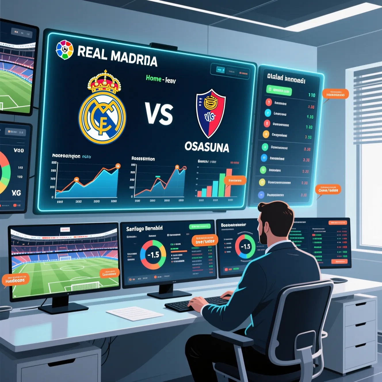 Предматчевая аналитика и ставки на Ла Лигу: реал осасуна прогноз экспертов Предматчевая аналитика и ставки на Ла Лигу: подробный реал осасуна прогноз от спортивных экспертов.