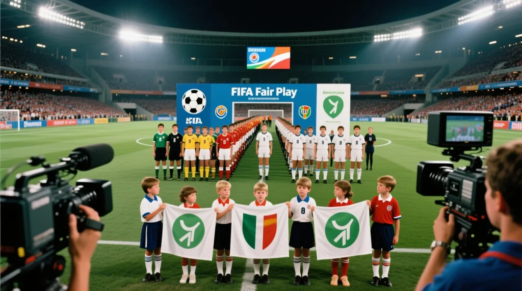 Почему дети выводят футболистов на поле: история красивой традиции История возникновения красивой традиции: почему дети выводят футболистов на поле перед матчем. - иллюстрация