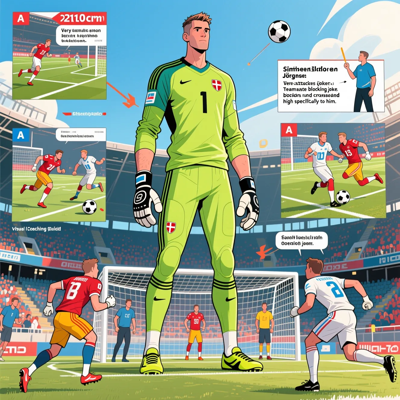 Самый высокий футболист в мире: спортивные гиганты современности Спортивные гиганты современности: кто на данный момент официально самый высокий футболист в мире.