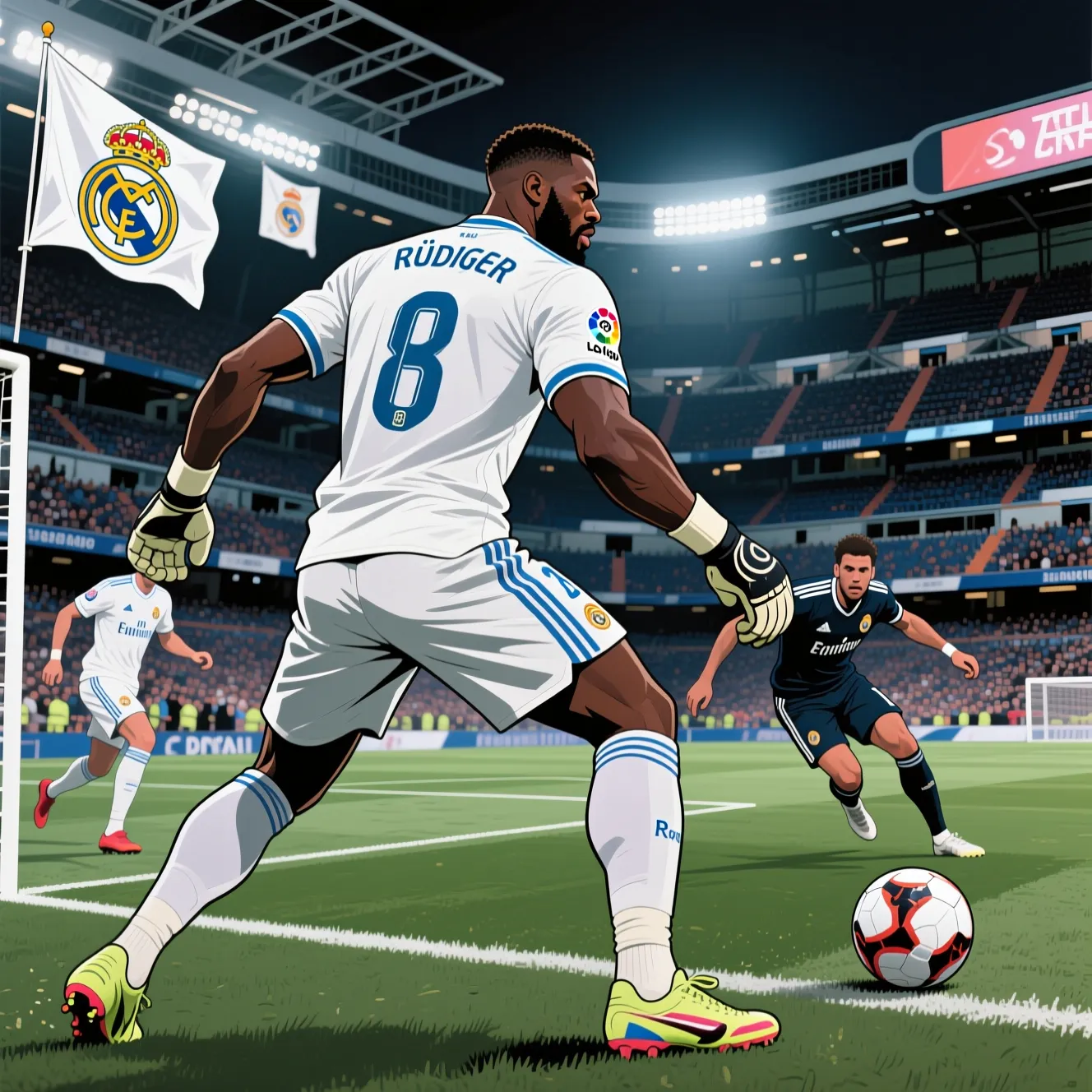 Оплот обороны мадридского «Реала»: почему антонио рюдигер считается самым жестким защитником.