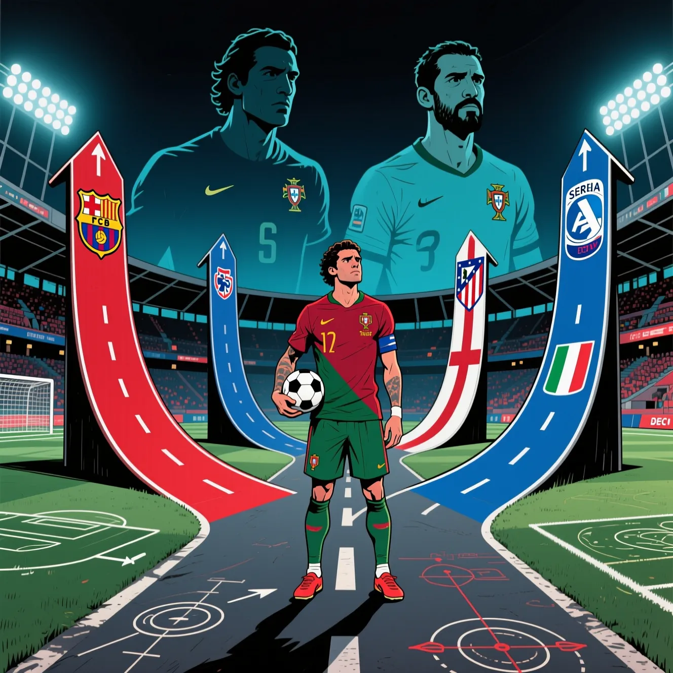 Карьерные вызовы португальского таланта: в каком клубе будет играть жоау феликс в следующем году.