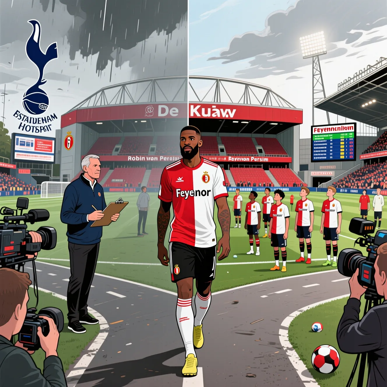 Стерлинг выбрал «Фейеноорд», а не «Тоттенхэм»: причины и контекст трансфера