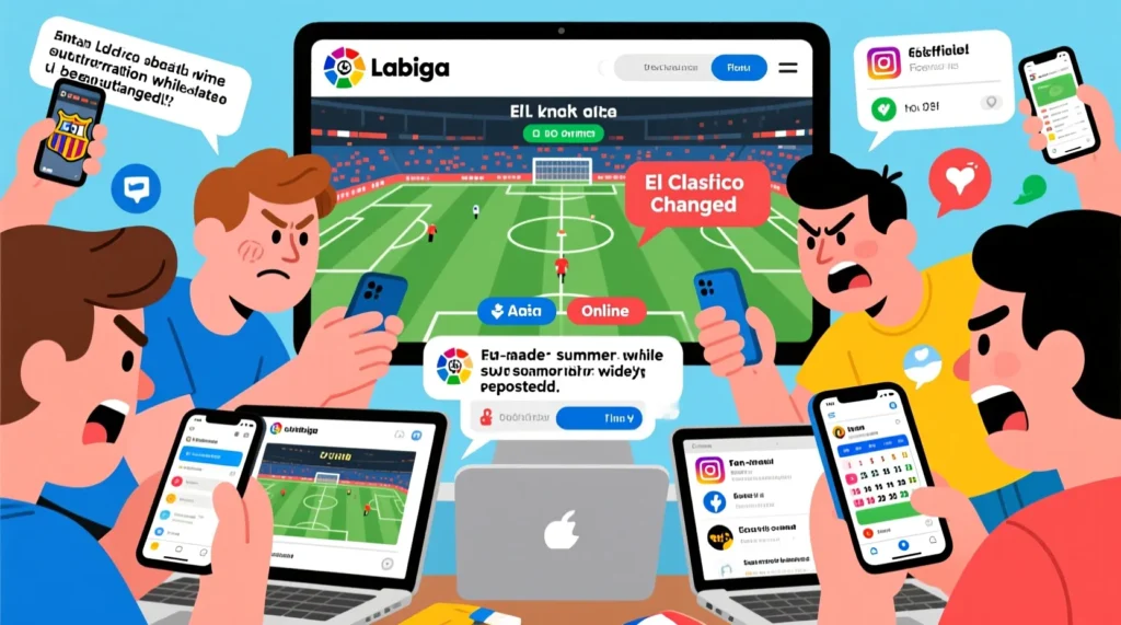 Календарь чемпионата Испании: точная дата и время, когда эль класико состоится в этом сезоне. - иллюстрация