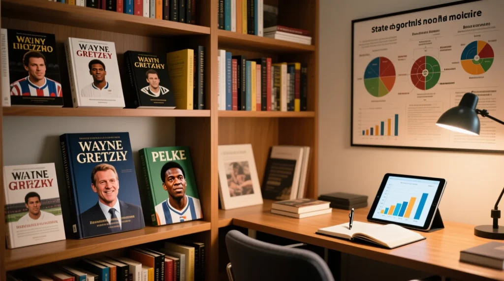 Спортивные параллели: почему футбольные фанаты считают, что уэйн гретцки — Пеле хоккея Спортивные параллели: футбольные фанаты часто спорят о том, что уэйн гретцки — это Пеле от мира хоккея. - иллюстрация