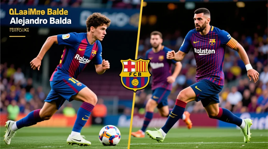 Воспитанник Ла Масии Алехандро Бальде — почему он будущее сборной Испании Воспитанник Ла Масии на левом фланге: почему алехандро бальде считается будущим сборной Испании. - иллюстрация