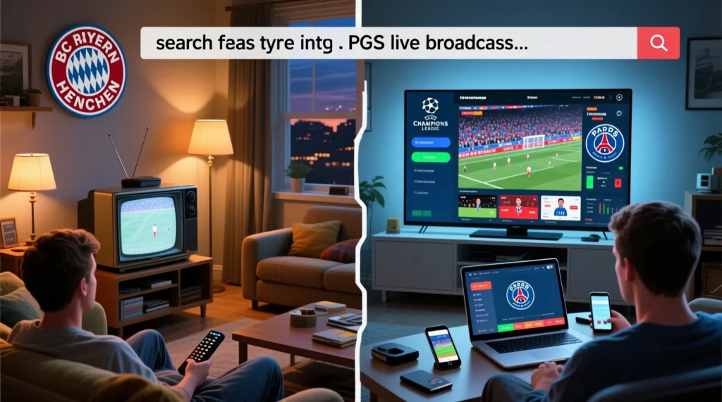 Бавария – ПСЖ прямая трансляция матча: где смотреть онлайн Лигу чемпионов Где найти трансляцию центрального матча ЛЧ: ссылки, по которым будет бавария псж прямая трансляция матча. - иллюстрация