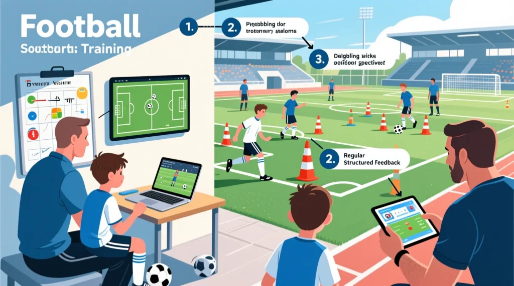 Технический навык обыгрыша соперника: как профессиональный дриблинг помогает вскрывать любую оборону. - иллюстрация