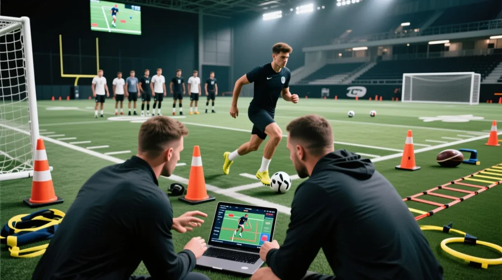 Роль центрального форварда в современной тактике: какими навыками должен обладать нападающий в футболе. - иллюстрация