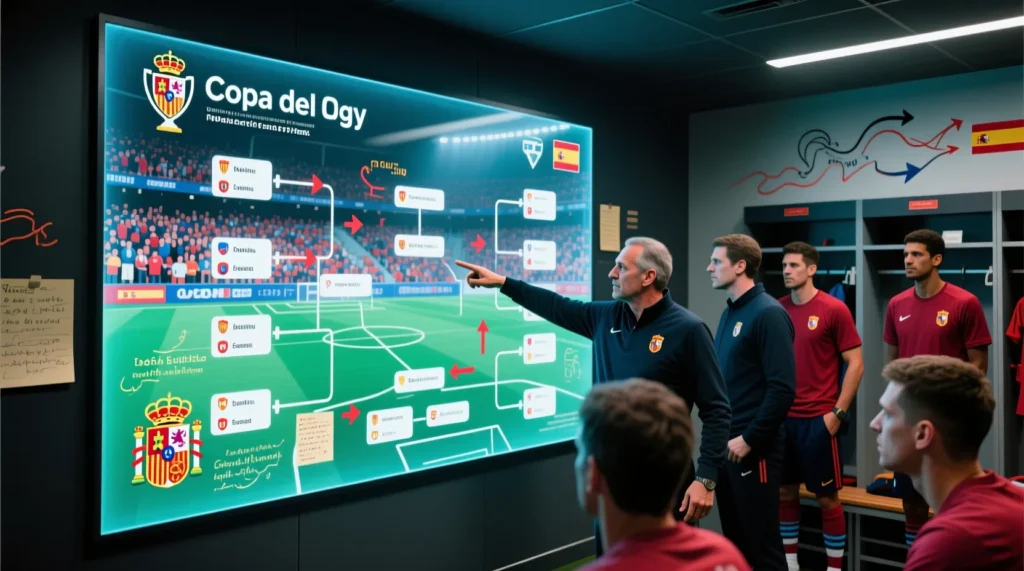 История и регламент национального турнира: как разыгрывается почетный кубок испании по футболу в сезоне. - иллюстрация