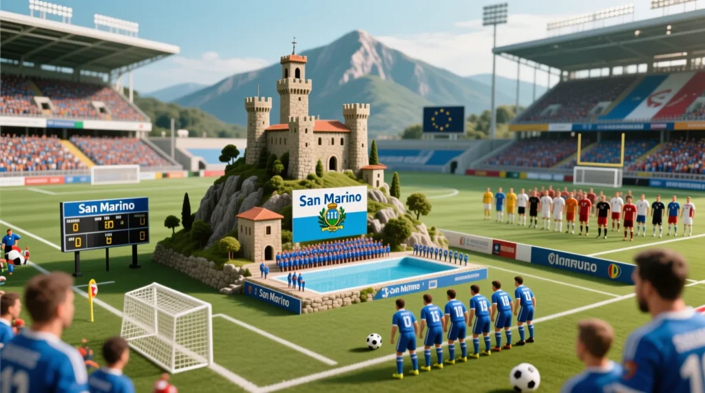 Результаты матчей сборной карликового государства: как выступает скромный сан марино футбол в Европе. - иллюстрация