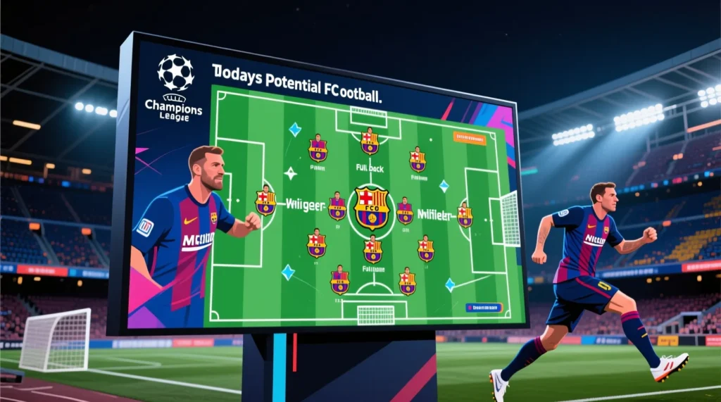 Ориентировочная расстановка каталонцев на игру: какой официальный состав барселоны выйдет сегодня в ЛЧ. - иллюстрация