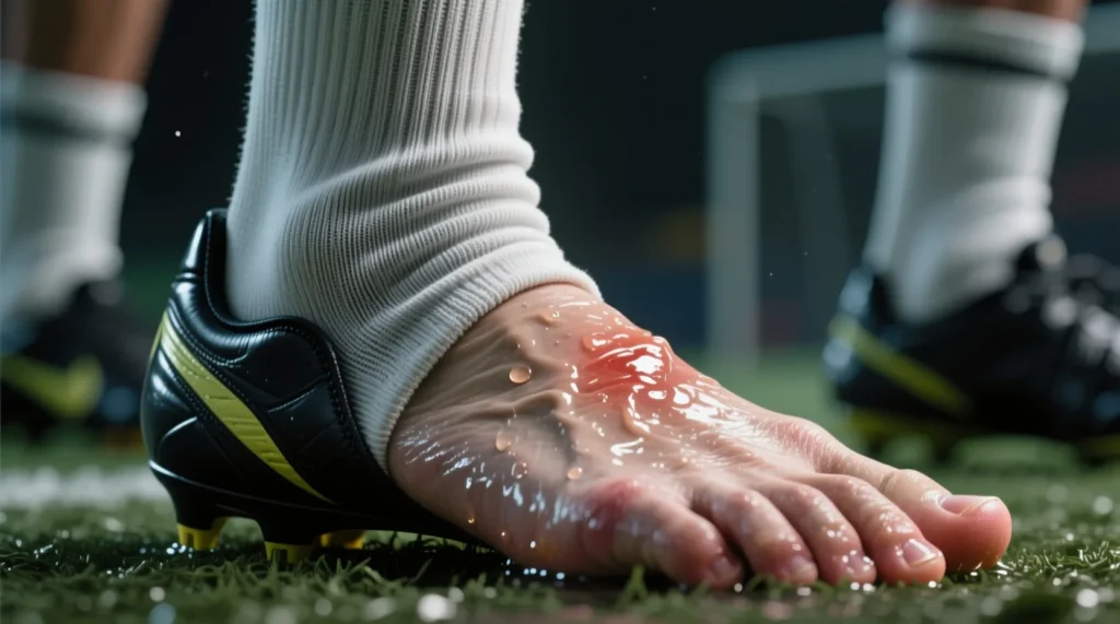 Элемент футбольной экипировки: объясняем начинающим игрокам, что такое гетры и зачем они нужны. - иллюстрация