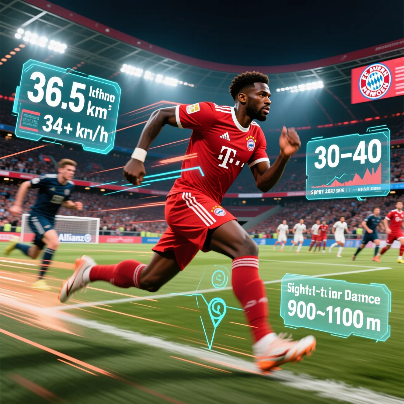 Скоростной рекордсмен из «Баварии»: какие лучшие показатели бега продемонстрировал алфонсо дейвис в матчах.