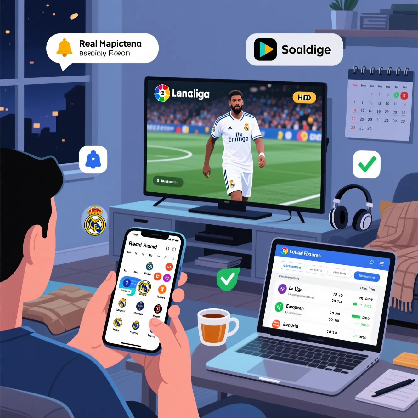 Календарь игр мадридского клуба: где смотреть онлайн ближайшие матчи реал в национальном первенстве.