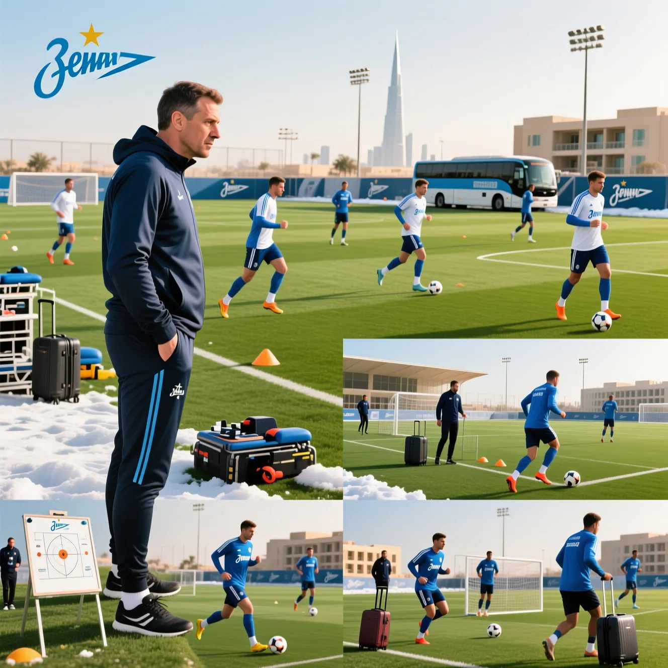 «Есть нюансы»: Семак о зимних сборах «Зенита» и смене локаций в Дубае