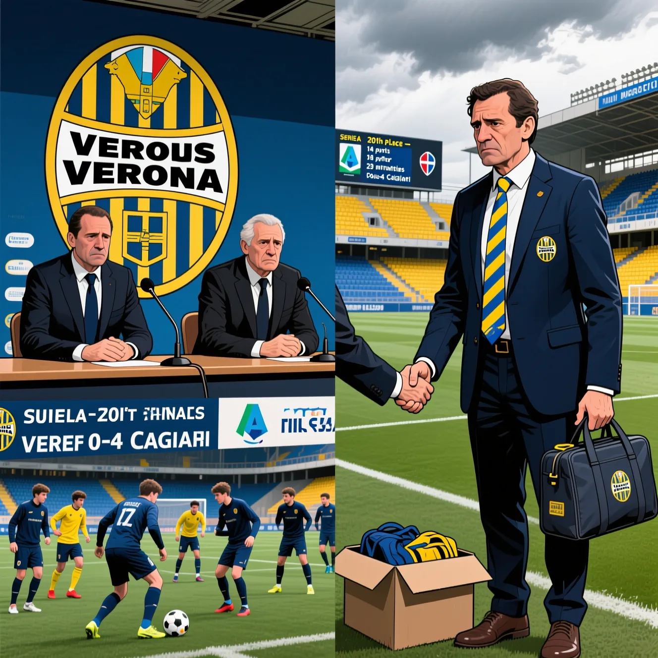 «Верона» уволила Паоло Дзанетти: причины отставки главного тренера клуба