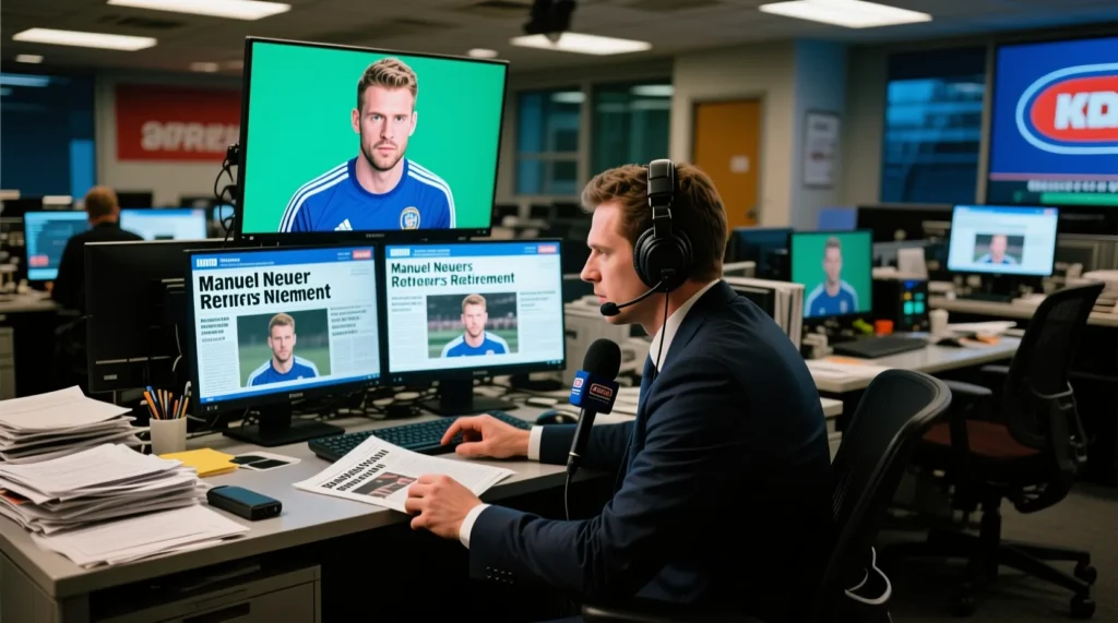 Завершение карьеры легендарного голкипера: когда мануэль нойер планирует уйти из большого спорта официально. - иллюстрация