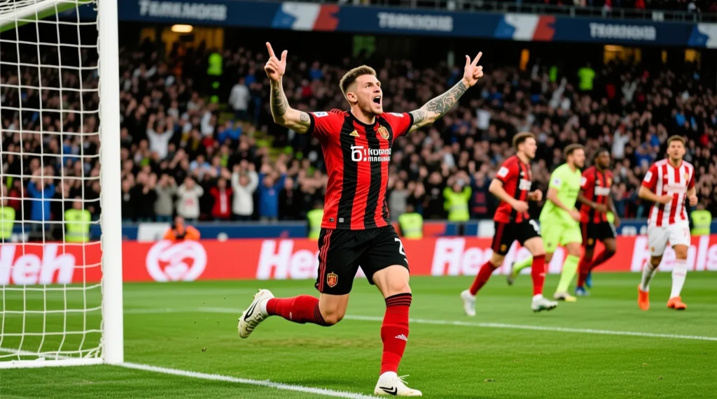 Празднование гола в маске супергероя: почему известный человек паук мем стал популярен среди форвардов. - иллюстрация