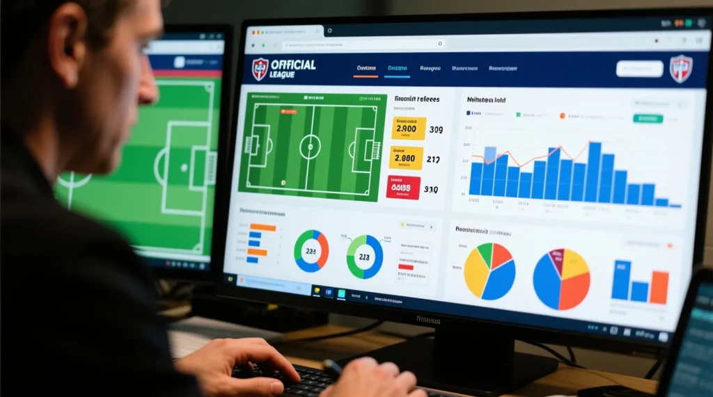 Аналитика лиги Португалии: подробная чемпионат португалии статистика по забитым голам и карточкам в туре. - иллюстрация