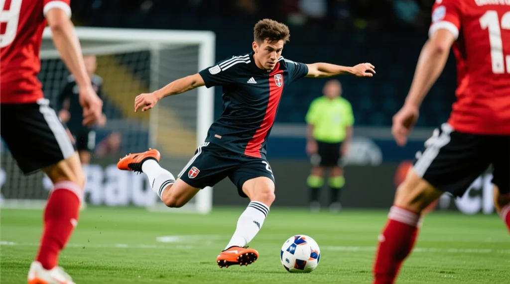 Технический навык обыгрыша один в один: как профессиональный дриблинг в футболе помогает вскрывать защиту. - иллюстрация