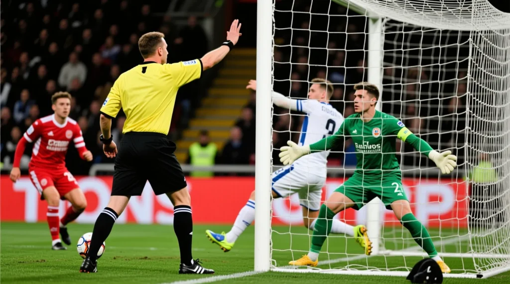 Спорные моменты и правила судейства: наглядное пособие о том, что такое офсайд футболе простыми словами. - иллюстрация