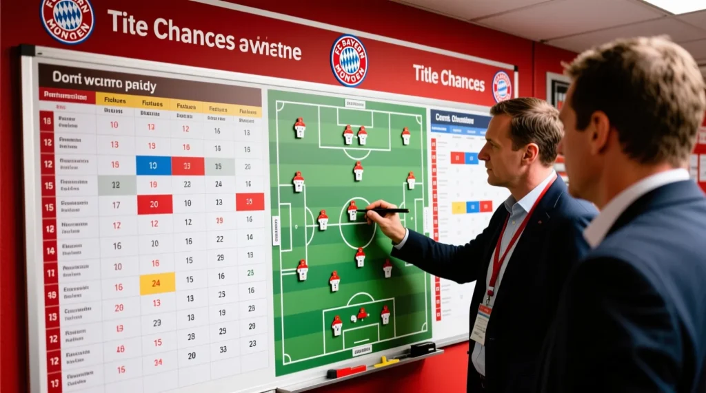 Борьба за чемпионство в Германии: как выглядит актуальная бавария турнирная таблица после всех игр тура. - иллюстрация