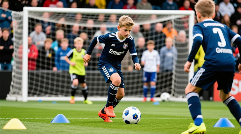 Молодой полузащитник 