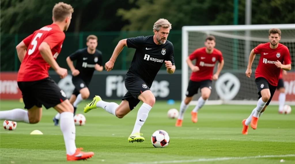 Молодой полузащитник 