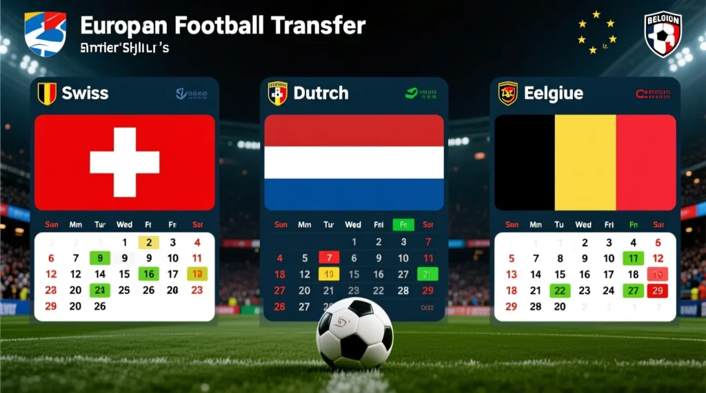 Рынок переходов в Европе: когда официально закроется текущее трансферное окно в топовых футбольных лигах. - иллюстрация