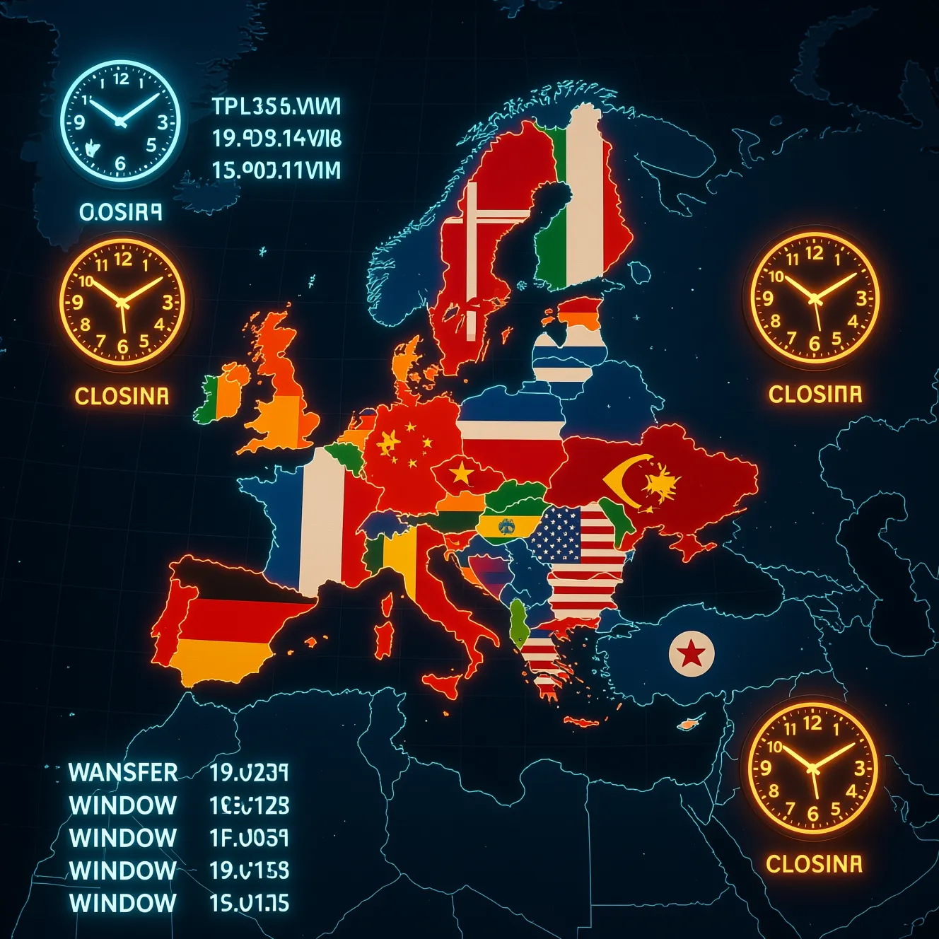 Рынок переходов в Европе: когда официально закроется текущее трансферное окно в топовых футбольных лигах.