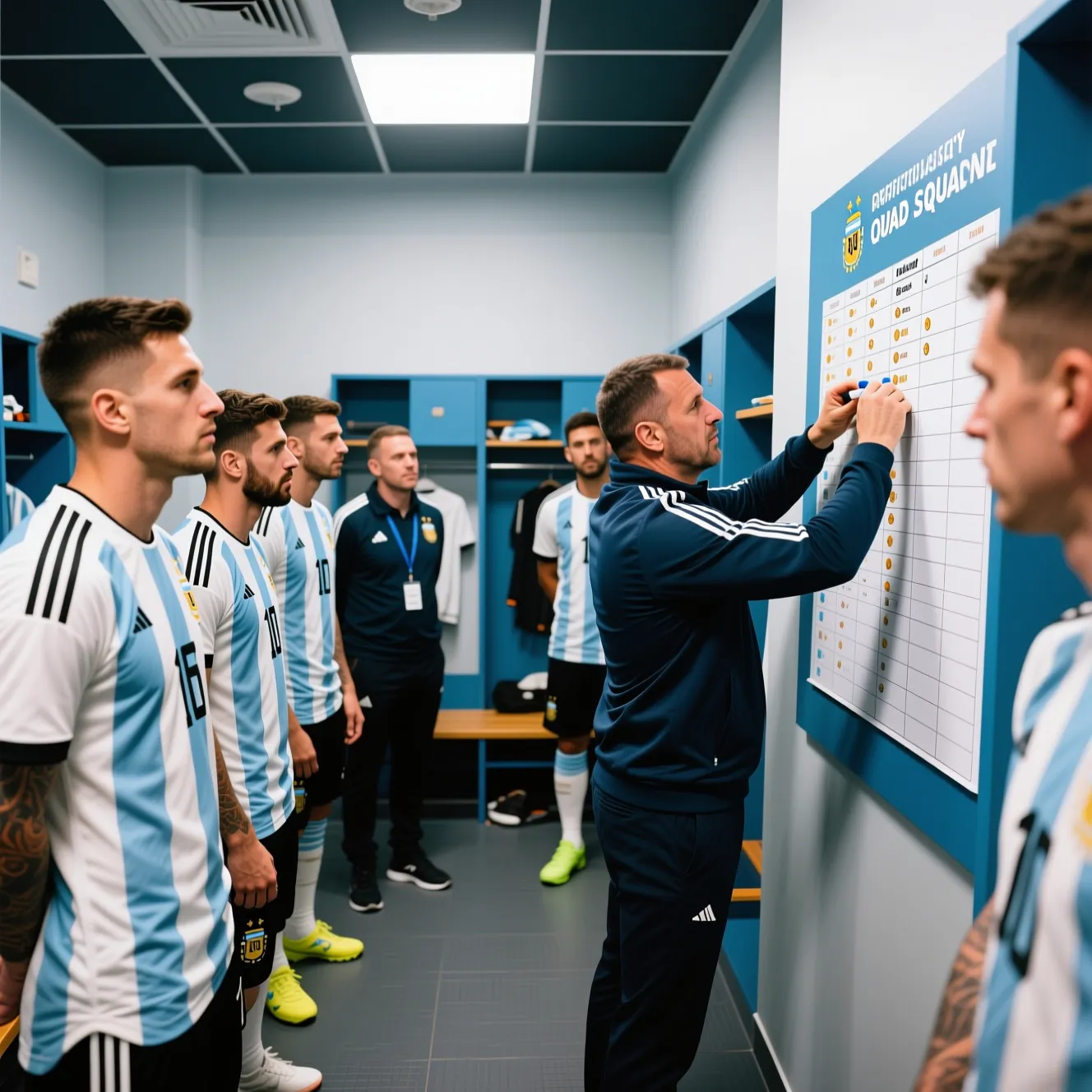 Действующие чемпионы мира в сборе: какой официальный состав имеет сборная аргентины по футболу сегодня.