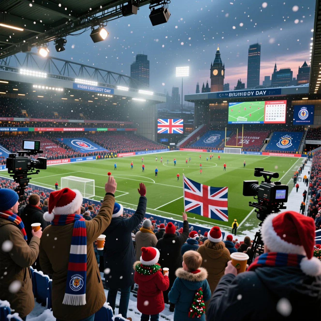 Традиционный зимний марафон в Англии: почему в период boxing day футбол так популярен.