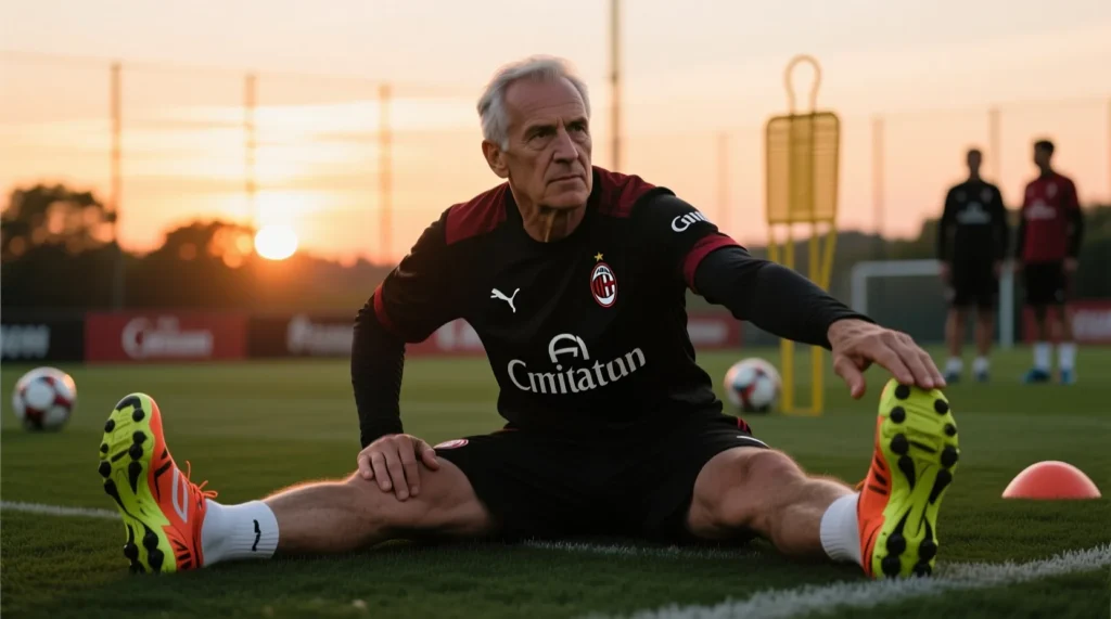 Defensive legend of AC Milan: why the name maldini remains the standard for defenders in world football history. - иллюстрация
