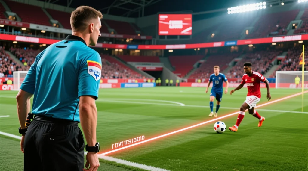 Правила игры для начинающих болельщиков: простое объяснение того, почему офсайд это в футболе важно. - иллюстрация