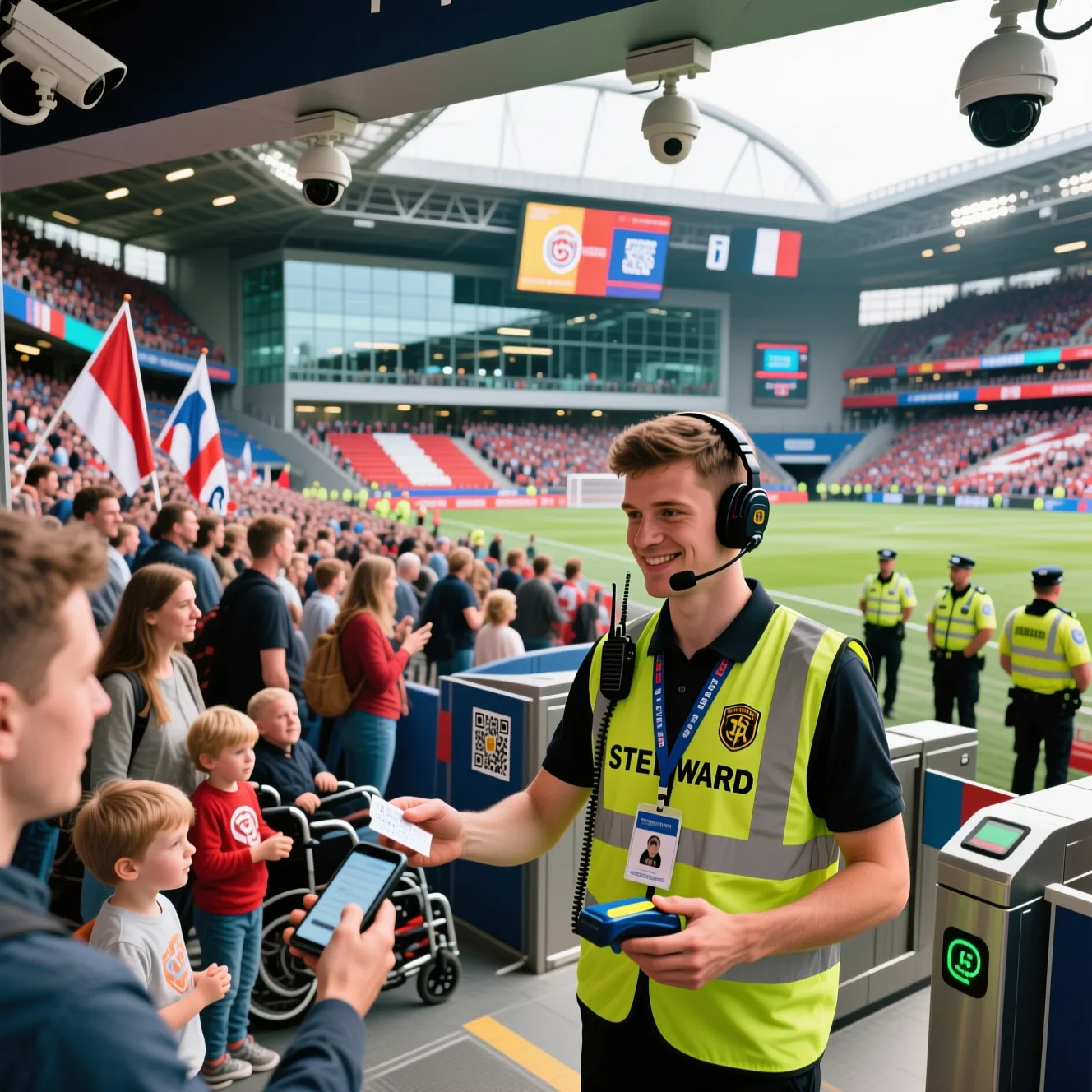 Вакансии и требования на арене: как устроена работа стюардом на стадионе в день матча.