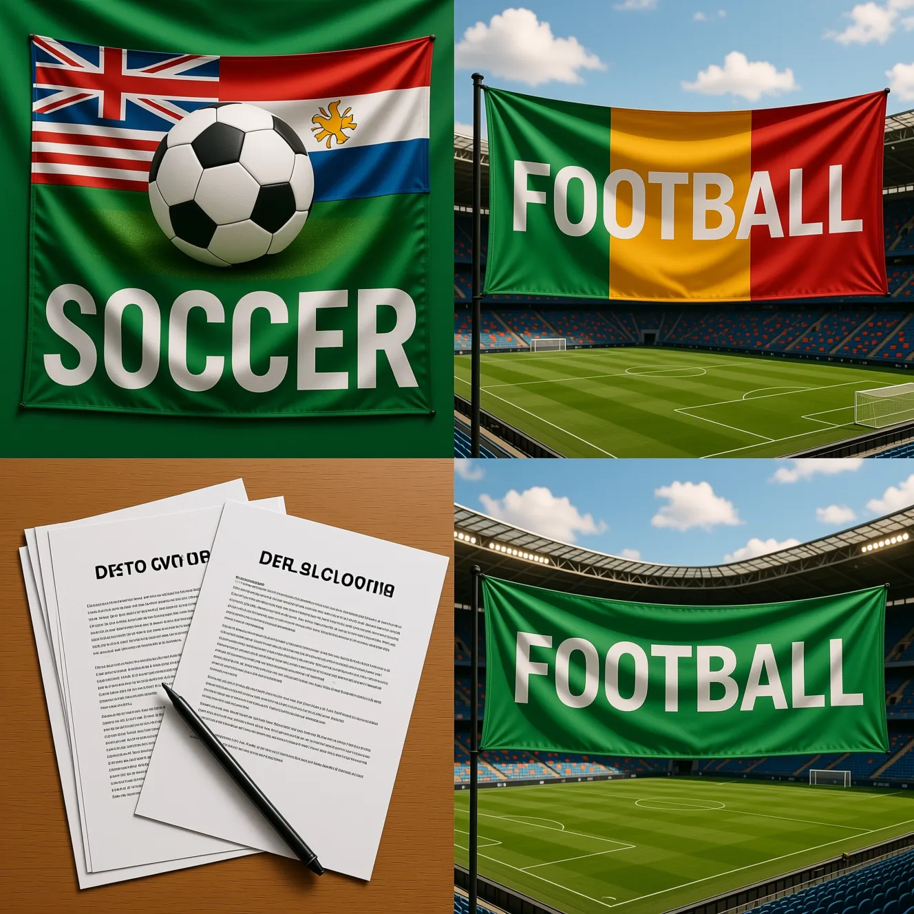 Различия в спортивной терминологии: в каких странах официально слово соккер это обозначение футбола.