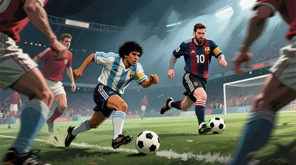 Преимущества низкого центра тяжести: как маленькие футболисты обыгрывают всю оборону. - иллюстрация