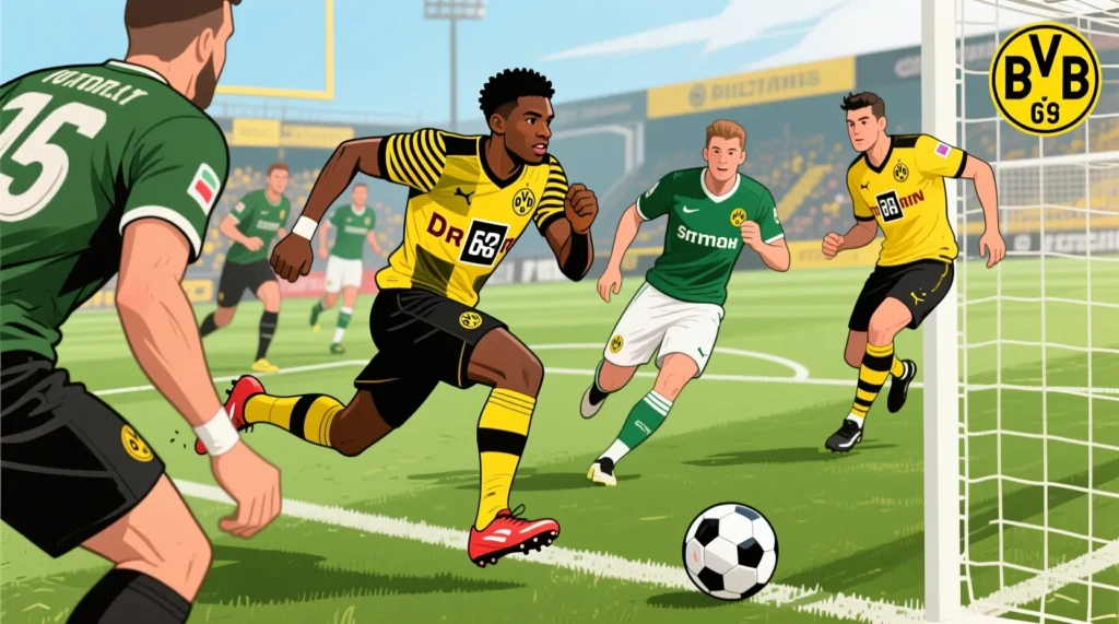 Скоростной талант дортмундской 